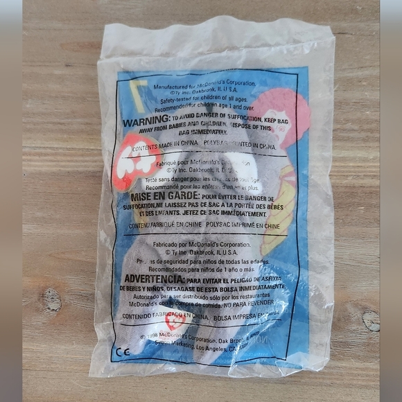 🐻 Ty Beanie Baby “Mel” – McDonald’s Exclusive 1998, Still Sealed - Picture 4 of 11